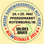 ROWDINALE am 24. und 25. Mai 2014 in Rotenburg auf dem Pferdemarkt, 10-18 Uhr